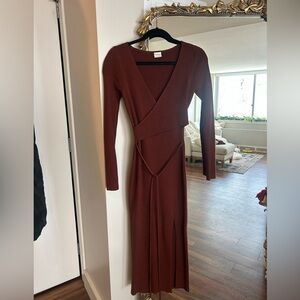 Abercrombie maxi sweater dress